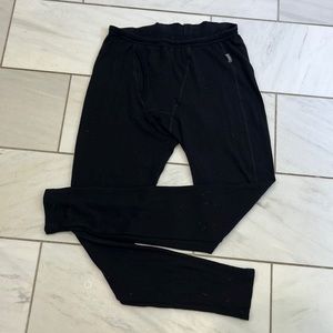 Icebreaker skin200 men’s long underwear, black medium